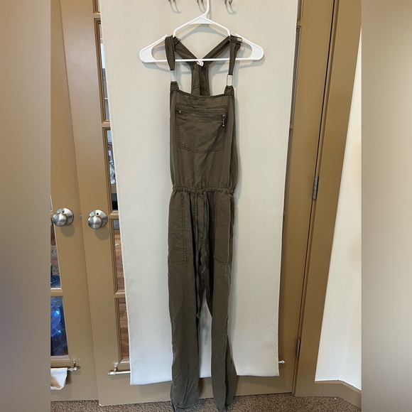 Elan Pants - Elan Womens Small Green Overalls